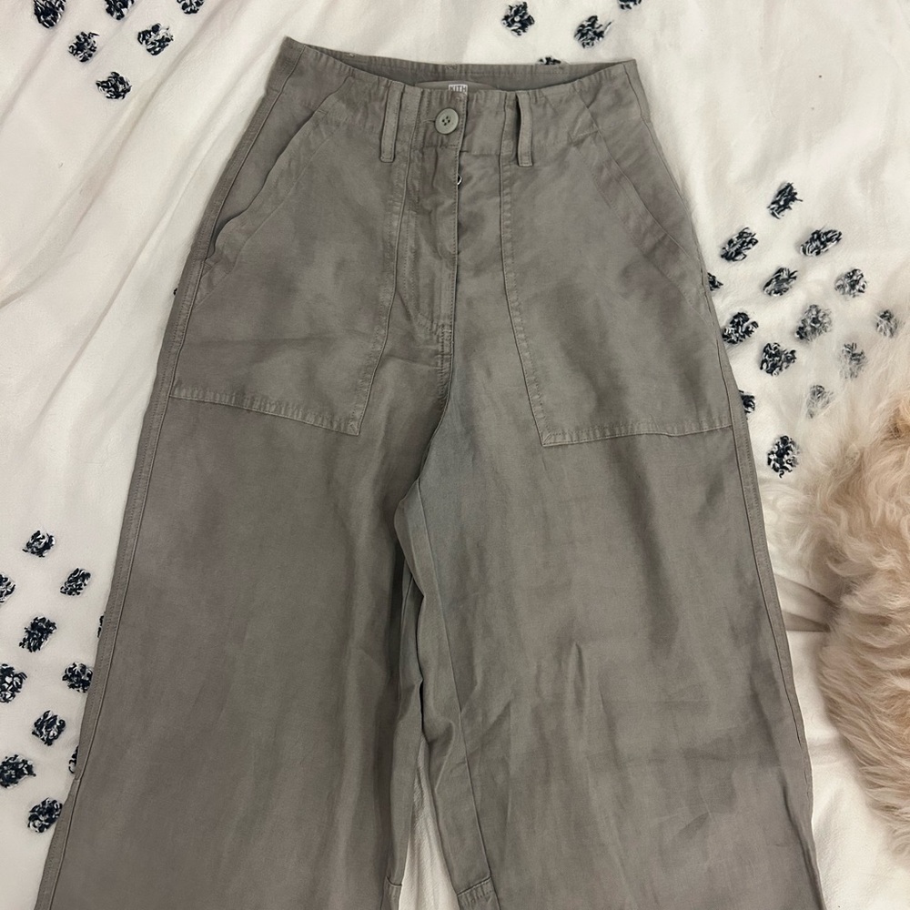 New KITH Gray Wide-Leg Pants